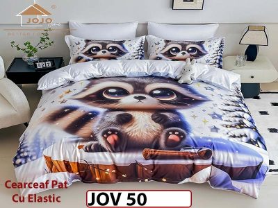 Lenjerie 5D din Finet 6 piese cu Elastic - JOV 50
