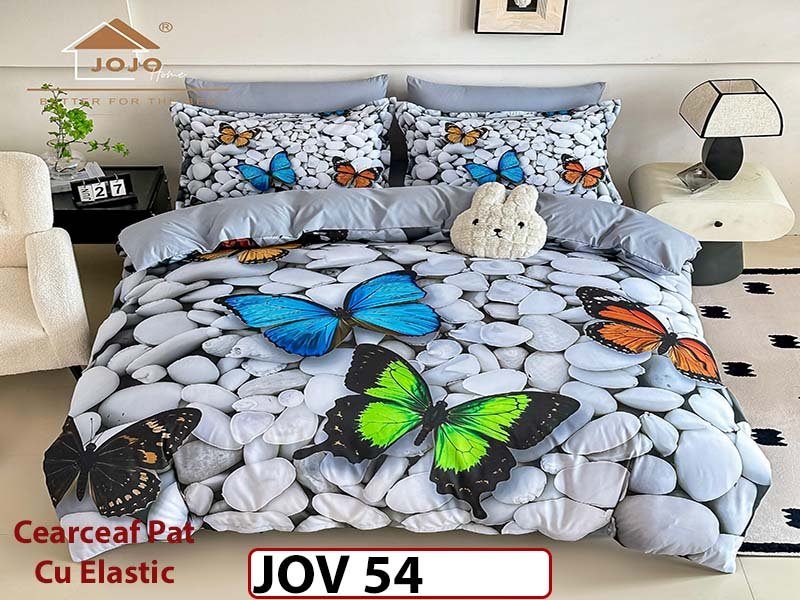 Lenjerie 5D din Finet 6 piese cu Elastic - JOV 54