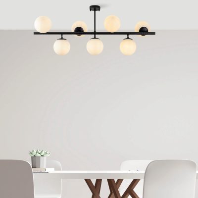Lustra, Opviq, 942FLG1216, Negru