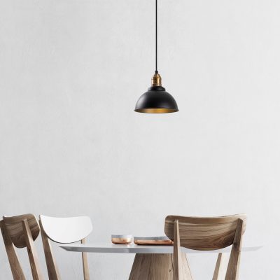 Lustra, Opviq, 942FLG2132, Negru/Maro antic