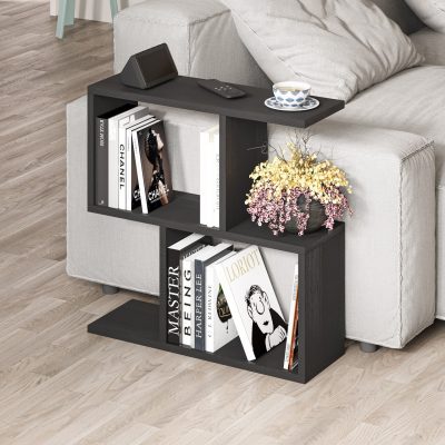 Masuta de cafea, Hanah Home, Homemania, 60x60x20 cm, Negru