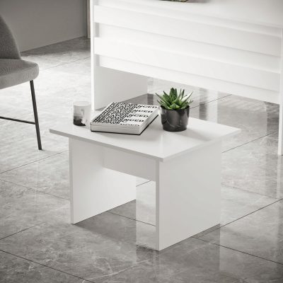 Masuta de cafea, Hanah Home, Vo2-W, 60x46.3x50 cm, Alb