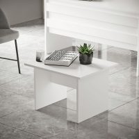 Masuta de cafea, Hanah Home, Vo2-W, 60x46.3x50 cm, Alb