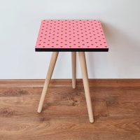 Masuta, Hanah Home, Shp369, 35x42x35 cm, Roz/Maro