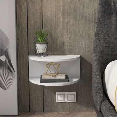 Noptiera, Hanah Home, Bella, 45x19.6x23.8 cm, Alb