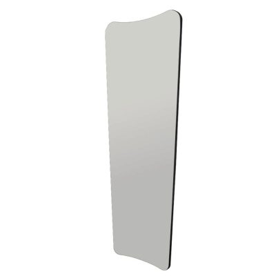 Oglinda Cheval, Hanah Home, Vitros, 55x150x2.2 cm, Transparent/Negru