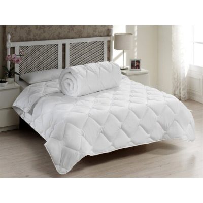 Pilota hoteliera alba, PREMIUM, 200x220cm, Fabricata in Romania
