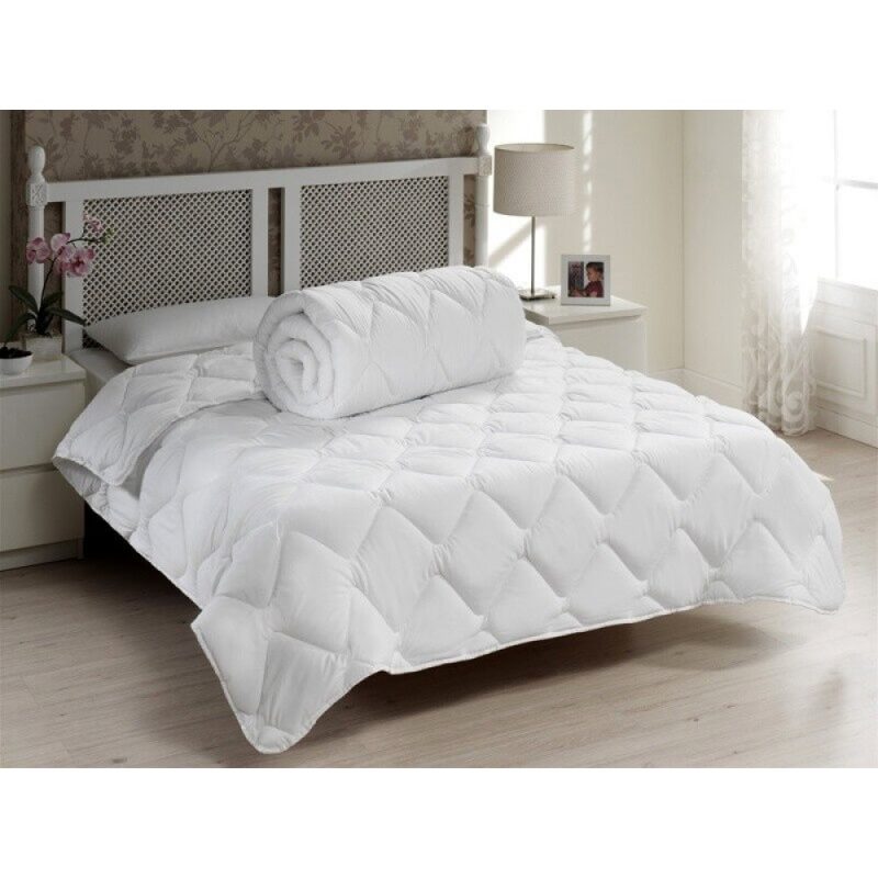 Pilota hoteliera alba, PREMIUM, 200x220cm, Fabricata in Romania