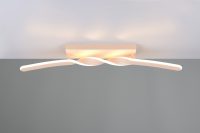 Plafoniera Ginko, RL, 79x9x12.5 cm, 18W, 1x SMD, metal, bej