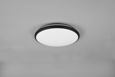 Plafoniera Limbus, RL, 34.7x6.5 cm, 20.5W, 1x SMD, plastic, negru mat
