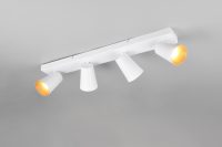 Plafoniera Sharp, TRIO, 64x8.5x16 cm, 10W, 4x GU10, metal, alb mat