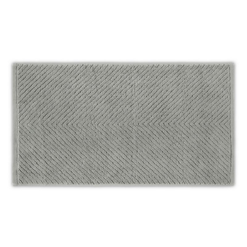 Prosop de baie, L'essentiel Maison, Chevron, Gri