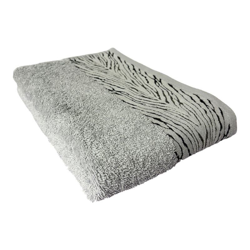 Prosop de baie Wander, ET 2000 IMPEX, 70x130 cm, bumbac, gri