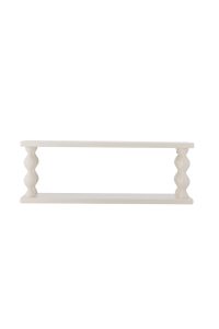 Raft de perete, Bloomingville, Salino, 60x17x21.5 cm, MDF/lemn de brad, alb