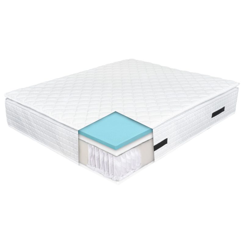 Saltea de pat cu Arcuri Pocket, 160x200 – 37 cm, Aloe Vera Comfort , Hotel Range
