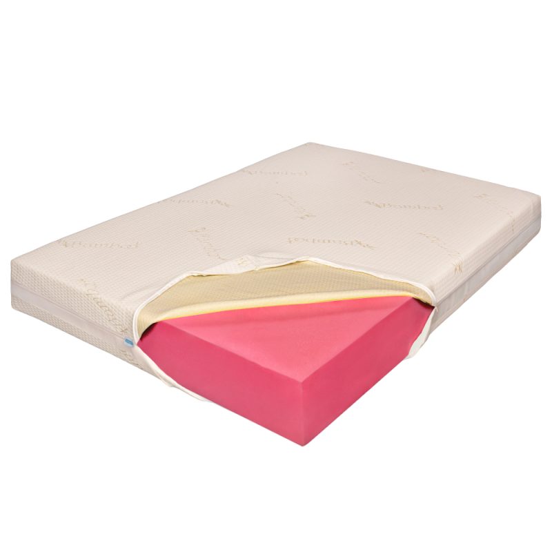 Saltea de pat Ortopedica Reversibila, Bio Bambus Medical Strong, 140x200