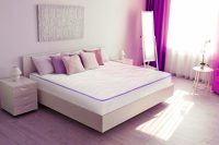 Saltea Green Future Super Ortopedica Purple Line 80x200 cm, H 16 cm