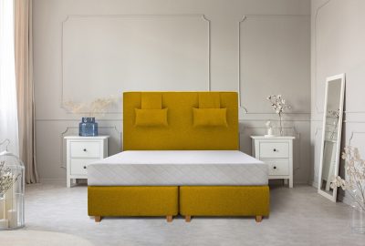 Saltea SuperOrtopedica KONFORTA+ 18 cm, 160x200x18 cm, Husa matlasata, hipoalergenica, Reversibila, Fermitate Medie