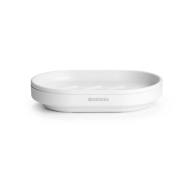 Savoniera, Brabantia, MindSet, 12x8x2.5 cm, otel, Alb
