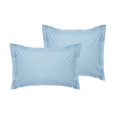 Set 2 fete de perna Oxford Satin (EU) (IT), L'essentiel Maison, De Blue, Albastru