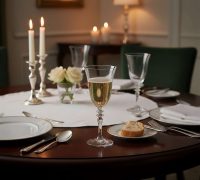 Set de pahare de vin, Hermia, 409PBH1107, Transparent