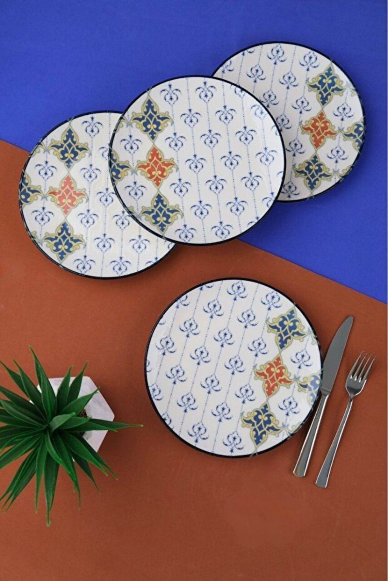 Set farfurii pentru desert, Hermia, 311MBL1322, Multicolor