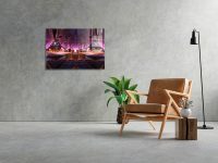 Tablou decorativ, 1307, 50 x 70 cm, Multicolor